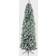 Nearly Natural 9-ft Slim Flocked Montreal Fir Artificial Christmas Tree 108"