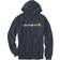 Carhartt Men's Loose Fit Midweight Logo Graphic Hoodie - New Navy