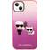 Karl Lagerfeld Karl & Choupette Gradient Case for iPhone 14 Plus