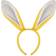 Henbrandt Diadem Rabbit Ears Yellow