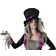 Th3 Party Ladies Gothic Mad Hatter Costume