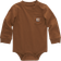 Carhartt Boy's Long-Sleeve Pocket Bodysuit - Brown