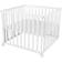 Kindsgard Parque infantil bebé Lobeland 100 x 100 cm blanco