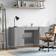 vidaXL 829546 Grey Sonoma Skrivbord 50x140cm