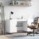 vidaXL 829518 White High Gloss Skrivebord 50x140cm