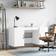 vidaXL 829540 White Skrivebord 50x140cm