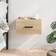 vidaXL Bedside Sonoma Oak Wall Cabinet 35x20cm