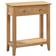 Julian Bowen Cotswold Oak Console Table 30x70cm