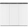 Sonstige Fidenza White/Stone Gray Sideboard 120x102.3cm