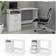 VICCO Meiko White Writing Desk 50x120cm