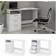 Vicco Meiko White Writing Desk 50x120cm
