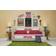NCAA Indiana Hoosiers Loose Sofa Cover Multicolor (279.4x190.5cm)