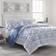 Laura Ashley Charlotte Bedspread White, Blue (269.2x233.7cm)