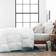 Lucid Heavy Warmth Bedspread White (233.7x223.5cm)