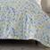 Laura Ashley Nora Bedspread Yellow, White, Green, Blue (233.7x223.5cm)