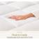 Lavish Home The Ultimate Fluffy Bedspread White (218.4x218.4cm)