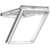Velux GPU CK06 0070 PVC, Trä, Aluminium Överkantshängt 2-glasfönster 55x118cm