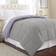 Modern Threads Down Alternative Bedspread Purple, Silver (223.5x223.5cm)