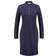 Gant Slim Shield LS Pique Dress Evening Blue