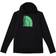 The North Face Camp Pullover Hoodie Boys TNF Black Chlorophyll Green