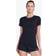 2XU Women's Light Speed Tech Tee, XL, Black/Black Reflective