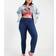 Noisy May Curve Nmcallie Skinny Fit Jeans Blå