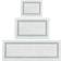 mDesign 06262MDBST White, Blue 53.3x152.4cm