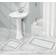 mDesign 06262MDBST White, Blue 53.3x152.4cm