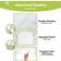 BAMPURE Bamboo Bed Sheet White