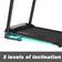 SoarFlash Folding Treadmill for Home Office Gym