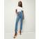 Veronica Beard Carly high-rise kick-flare jeans blue