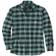 Carhartt Men's Mens Cotton Long Sleeve Plaid Flannel Shirt Sea Pine