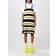 Ganni Crochet Cover-Up Slip Dress - Black/Yellow