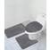 WPM WORLD PRODUCTS MART Contour Grey 50.8x81.3cm