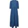 LTS Tall Denim Tiered Midi Dress - Blue