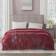Beautyrest Plush Heated Blanket, Twin Manta ponderada 2.671659kg Rojo (213.4x157.5cm)