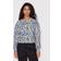 Vans Deco Ditsy Crop Sweatshirt True Navy