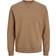 Jack & Jones Plain Crew Neck Sweatshirt - Brown/Otter