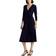 Lauren Carlyna Wrap Dress - Lighthouse Navy