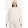 Nike Phoenix Fleece Oversized Pullover Hoodie - Beige/White