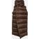 Rick Owens Padded Hooded Vest Brown IT