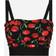 Dolce & Gabbana Black Printed Tank Top HN4IY Ciliegie Nero IT