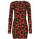 Dolce & Gabbana Cherry printed minidress black