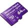 Western Digital Purple SC QD101 microSDXC Class 10 UHS-I U1 64GB