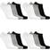 Fila Set di 3 Paia di Calzini Corti Unisex - Multicolore