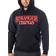 Stranger Things Title Logo Pullover Hoodie Unisex - Black