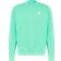 Nike Sportswear Club Fleece Crew Sweatshirt - Spring Green/White