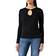 Urban Classics damen organic keyhole longsleeve black