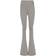 Balmain Uld Flare Bukser Jacquard Monogram - Sort