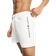 Tommy Hilfiger Original Recycled Mid Length Swim Shorts - White